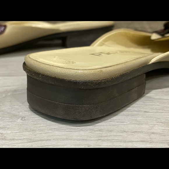 PRADA Heart slip on flats Sz 36 made in Italy - Picture 4 of 8